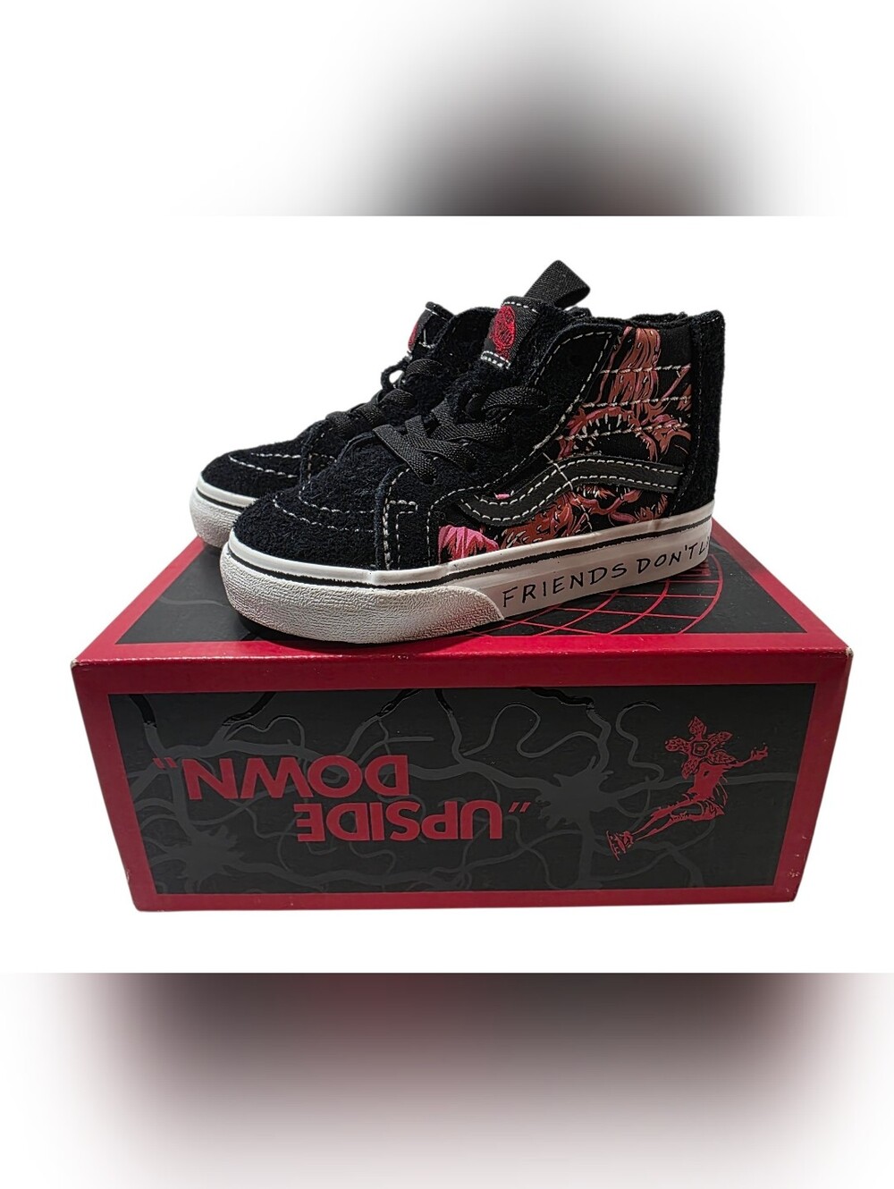 Vans X Stranger Things Demogorgon Exclusive Toddler Shoe